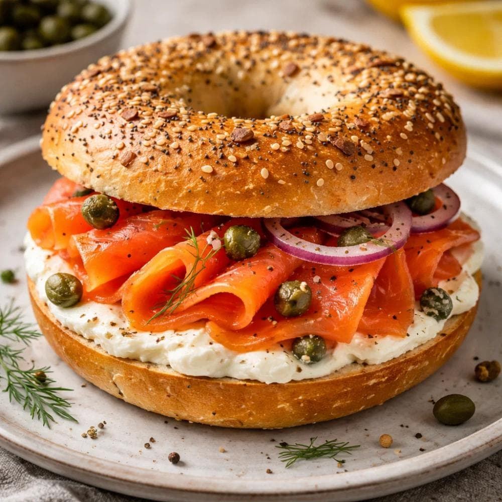 Bagel with Lox