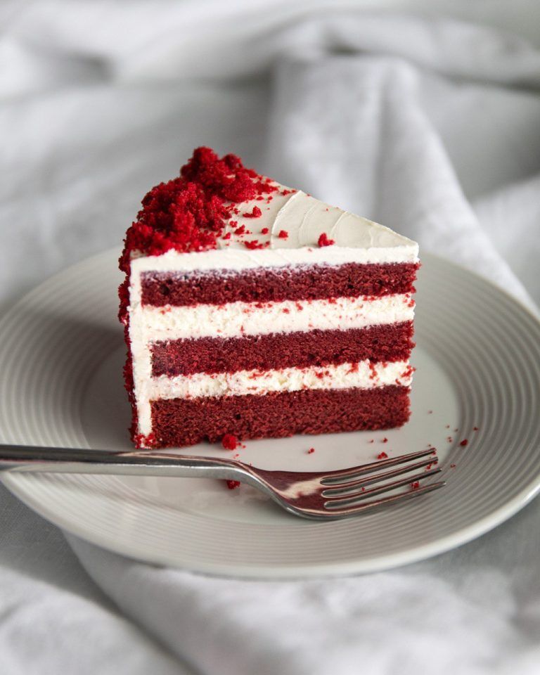 Red Velvet Cake Slice