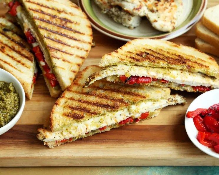 Grilled Chicken & Hummus Sandwich