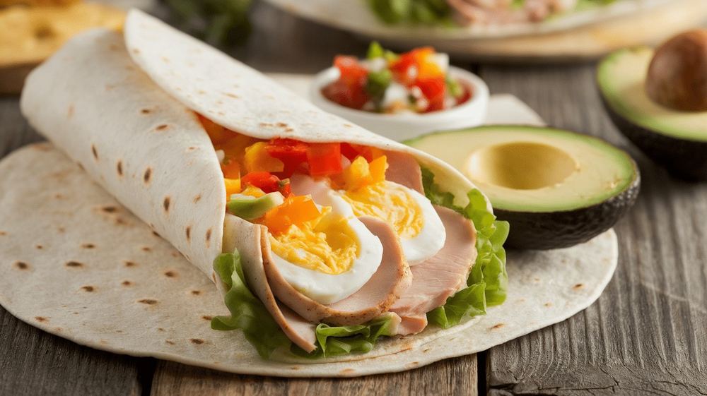 Healthy Breakfast Wrap